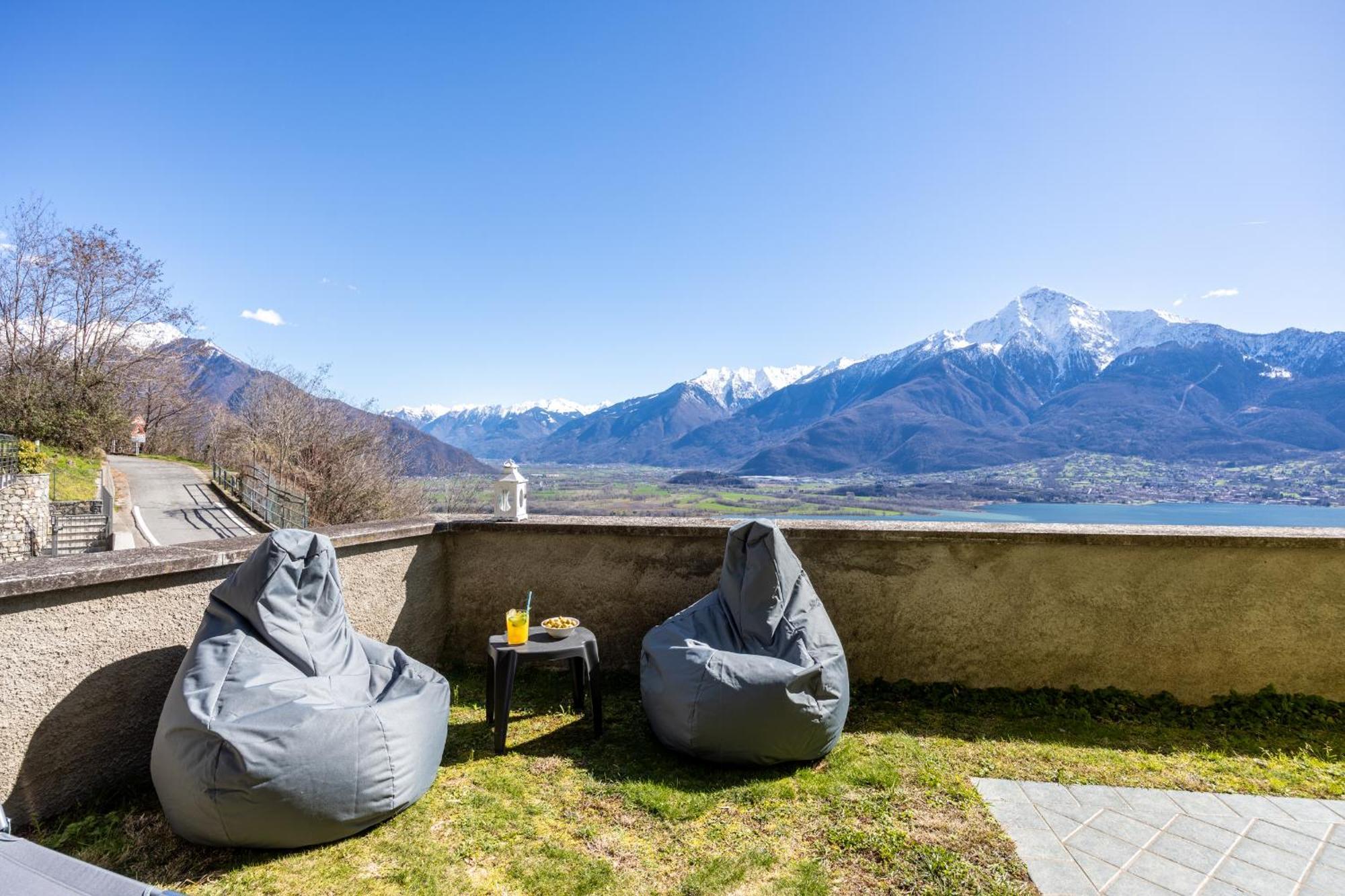 杰拉拉廖Lago Di Como - Luxury Panoramic Garden - Free Wifi别墅 外观 照片